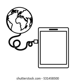 Isolated tablet device and planet design