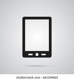 Isolated Tablet Icon Symbol On Clean Background. Vector Palmtop Element In Trendy Style.