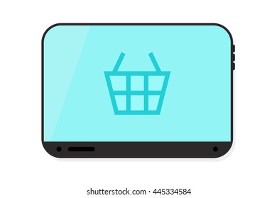 Isolated Tablet vector illustration