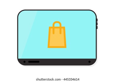Isolated Tablet vector illustration