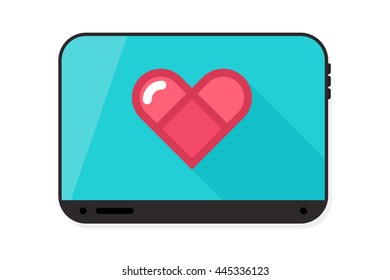 Isolated Tablet vector illustration