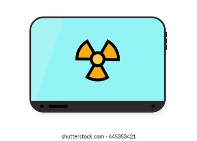 Isolated Tablet vector illustration