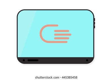 Isolated Tablet vector illustration