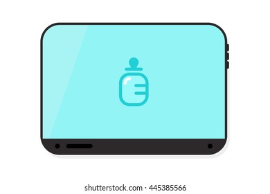 Isolated Tablet vector illustration