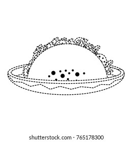 Isolated taco design