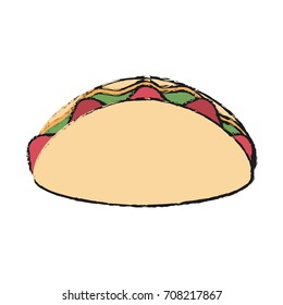 Isolated tacos design