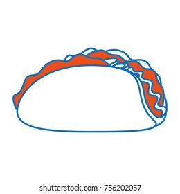 Isolated tacos design
