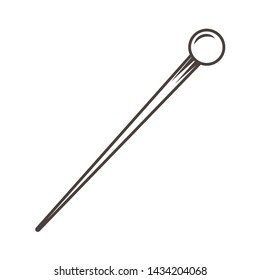 Isolated tailor shop needle tool design