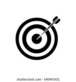 Isolated target dartboard icon vector illustration graphic design