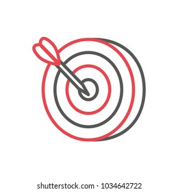 Isolated target design