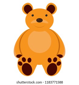 Isolated teddy bear toy