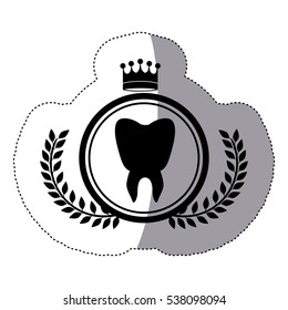 Isolated teeth design