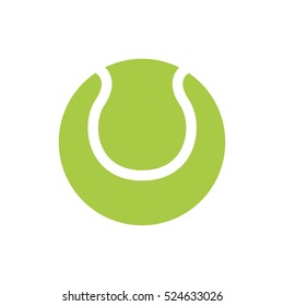 isolated tennis ball icon vector illustration graphic design