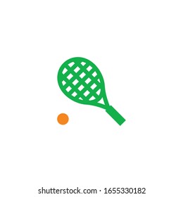 Isolated Tennis Vector Icon, Emoji, Emoticon