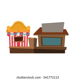 Isolated tent and store design