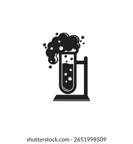 Isolated test tube icon, vector illustration design