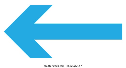  Dünne lange Pfeilsymbole isoliert. Blauer zeigender Vektorpfeil. Nach rechts zeigende Vektorpfeilsymbole. Blaues langes, isoliertes Pfeilsymbol auf weißem Hintergrund. 