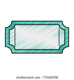 Isolated ticket design