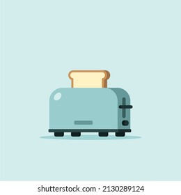 Isolated Toaster Simple Vector Logo Design