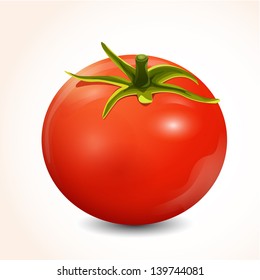 isolated tomato
