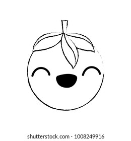 Isolated tomato design