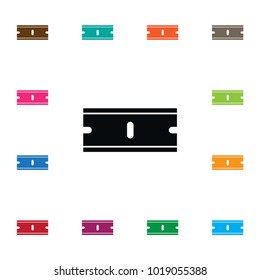 Isolated tool icon. Shaver vector element can be used for shaver, tool, razor design concept.