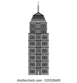 Isolated tower building design