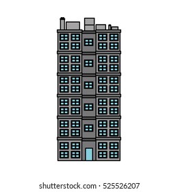 Isolated tower building design