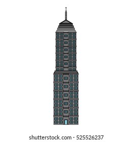 Isolated tower building design