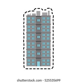 Isolated tower building design