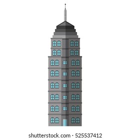 Isolated tower building design