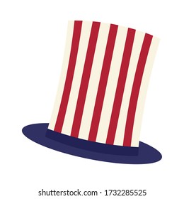 Isolated traditional american hat - Vector illiustration design
