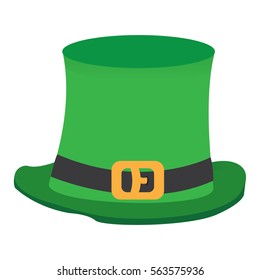 Isolated traditional irish flag on a white background, Vector illustration