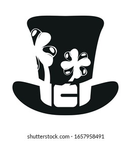 Isolated traditional irish hat. Saint patricks day - Vector