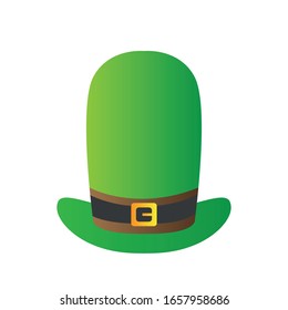 Isolated traditional irish hat. Saint patricks day - Vector