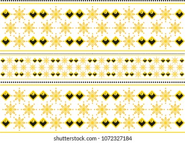 Isolated traditional Islamic pattern