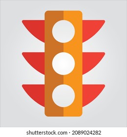 Isolated Traffic Light Vector Images Transparent Scalable Vector Graphic Icon