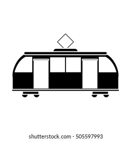 Isolated tram vehicle design
