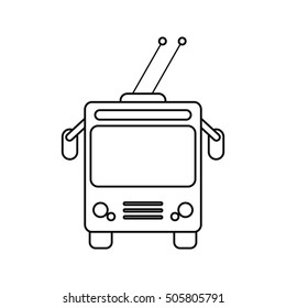 Isolated tram vehicle design