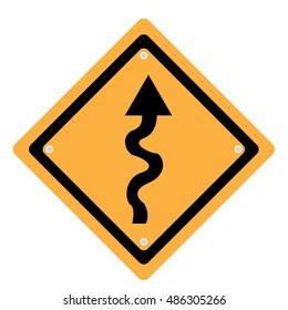 Isolated transit signal on a white background, Vector illustration