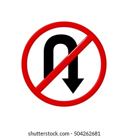 Isolated transit signal on a white background, Vector illustration
