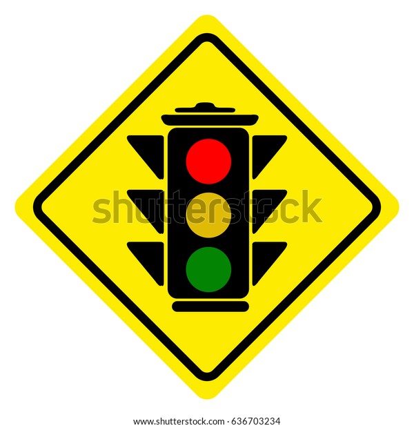Isolated Transit Signal On White Background Stock Vector (Royalty Free ...