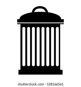 Isolated trash design