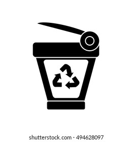 Isolated trash and recycle design