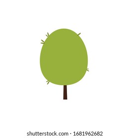 Isolated tree icon over a white background - VEcto