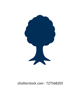 Isolated Tree Icon Symbol On Clean Background. Vector Timber Element In Trendy Style.