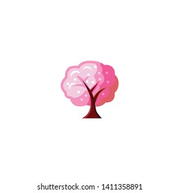 Isolated Tree Vector Icon, Emoji, Emoticon