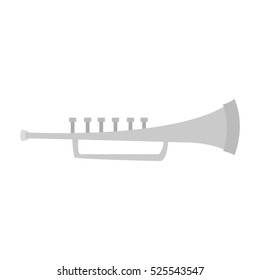 Isolated trumpet instrument design