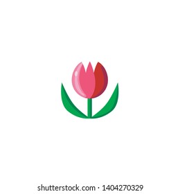 Isolated Tulip Vector Icon, Pictogram