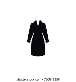Isolated Turtleneck Icon. Textile Vector Element Can Be Used For Textile, Turtleneck, Coat Design Concept.